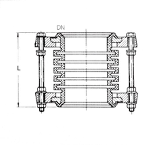N型四氟球-平軟連接